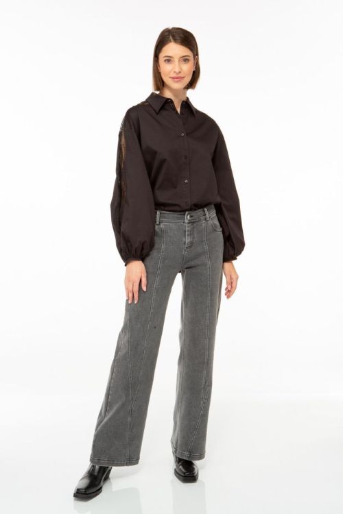 Ivi Collection Shirt Lace Detail (25301079-450) - UNO Knokke