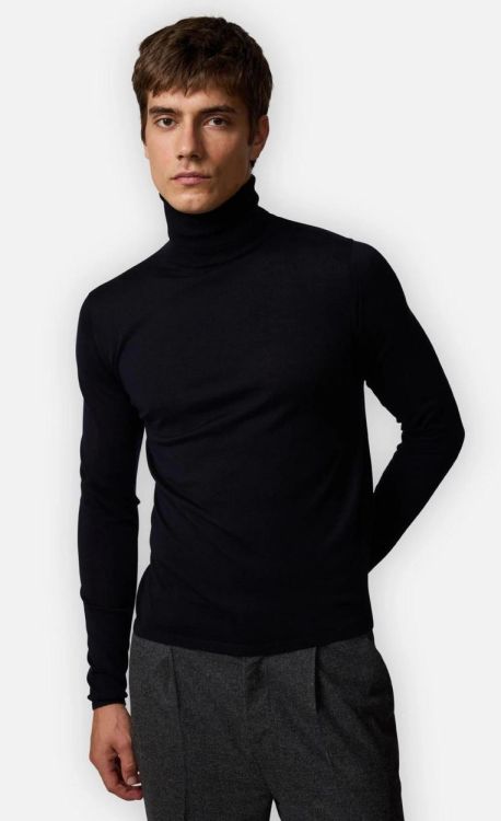 Kiefermann MEN Colle Roulé Fine (THEOR-379DARKNAVY) - UNO Knokke