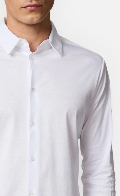 Kiefermann MEN Hemd Jersey (PIUS434-22190-1WHITE) - UNO Knokke