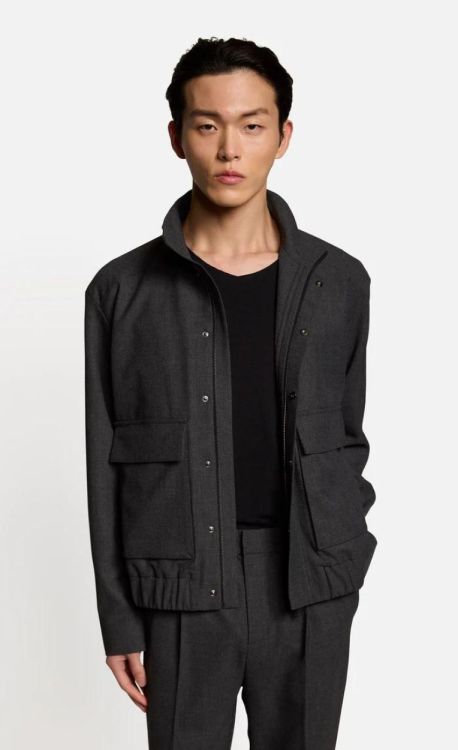 Kiefermann MEN Jacket Blazer (DUSTINO-088GREYMELANGE) - UNO Knokke