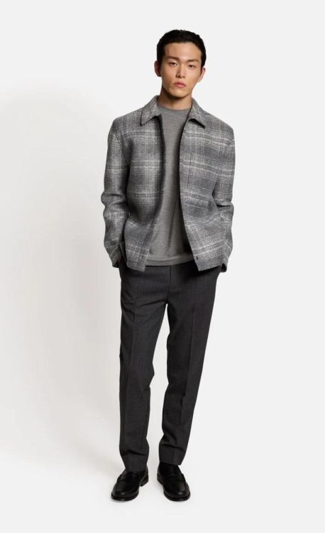 Kiefermann MEN Pant Classic (DUSTINOPANTS-088GREYMELANGE) - UNO Knokke