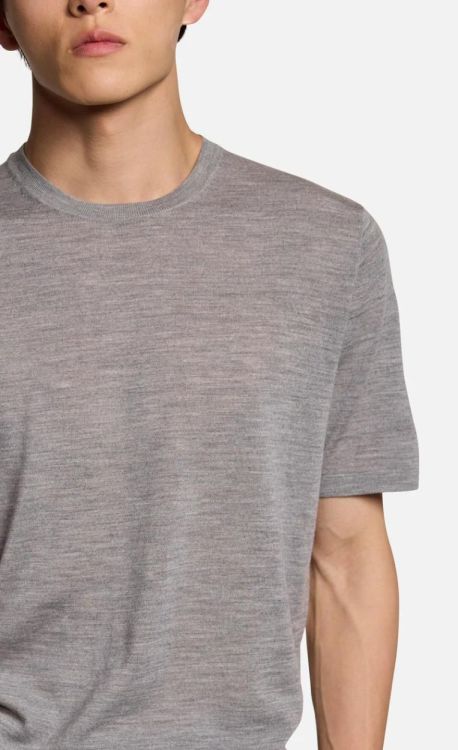 Kiefermann MEN Pull RDC Fine Merino KM (GEORGS-46SILV.MELANGE) - UNO Knokke