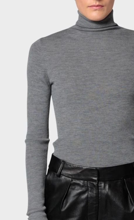 Kiefermann Sous Pull Rib (BALIDA-88GREYMEL.) - UNO Knokke