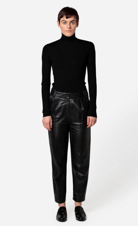 Kiefermann Sous Pull Rib (BALIDA-02BLACK) - UNO Knokke