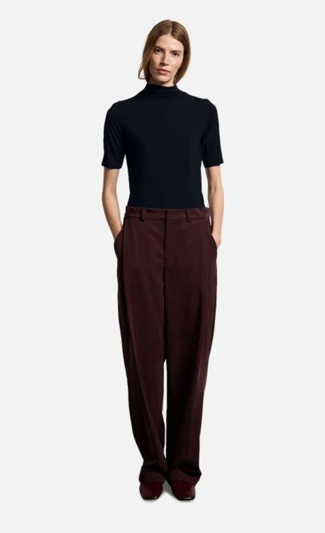 Kiefermann Top High Collar (GLENCORA-379DARKNAVY) - UNO Knokke