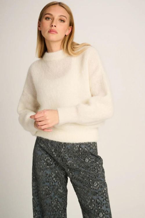 Les Tricots D'O Pull RDC Mohair Plain (COCO-01) - UNO Knokke