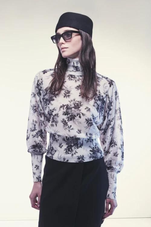 Liviana Conti Souspull Flowerprint (F5WG85-9FIOR) - UNO Knokke