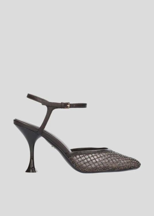 Lolacruz Pump Mesh (170Z02BK-CHOCOLATE) - UNO Knokke