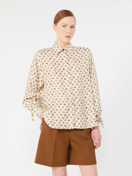 MaxMara Blouse Logo (MXMOBICE-003) - UNO Knokke