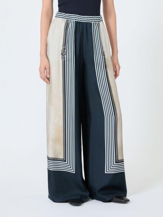 MaxMara Pant Wide Silk Sailing (MXMCARABO-001) - UNO Knokke