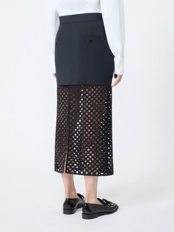 MaxMara Skirt Wool Perforated (MXMVIALE-014) - UNO Knokke