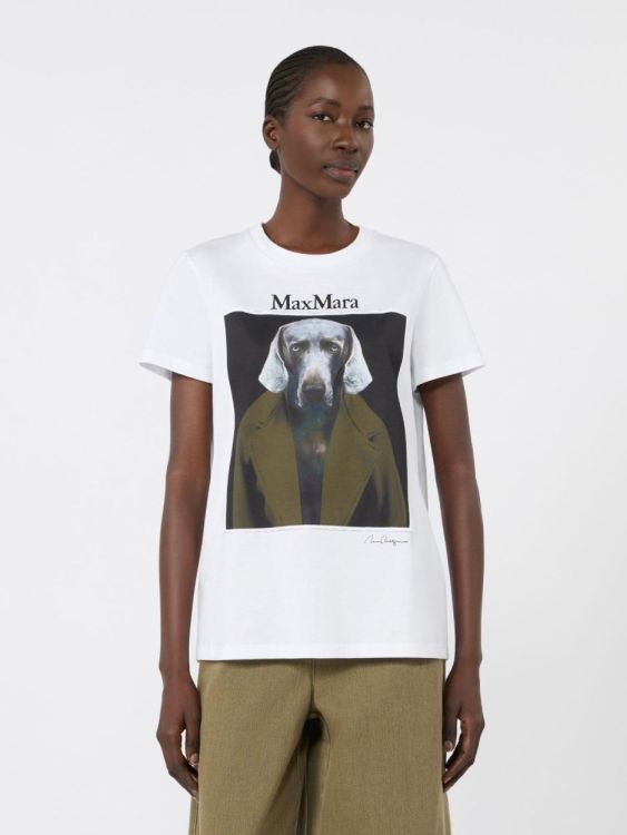 MaxMara T-Shirt Weimaraner (MXMCALCA-010) - UNO Knokke