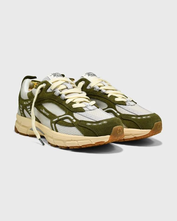 Mercer Men Sneaker The Re Run Vintage (ME263002-502ARMYGREEN) - UNO Knokke