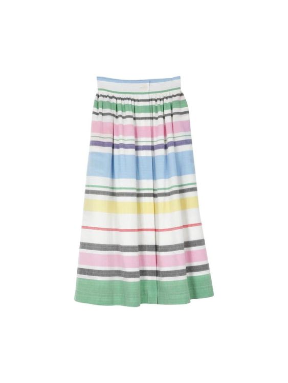 MII Skirt Stripe (11SKIRTMONA-MULTIWHITE) - UNO Knokke