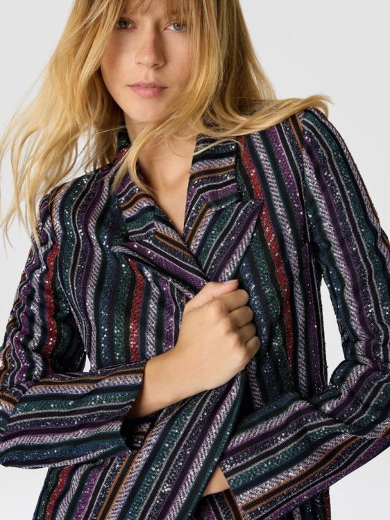 Missoni Blazer Stripe Paillet (DS25WF06-BK01C3-SM9T4) - UNO Knokke