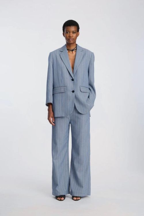 Munthe Blazer Oversized Stripe  (BHARAT-36) - UNO Knokke