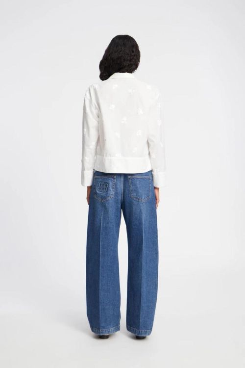 Munthe Shirt Flower Paillette (KASEIA-46IVORY) - UNO Knokke