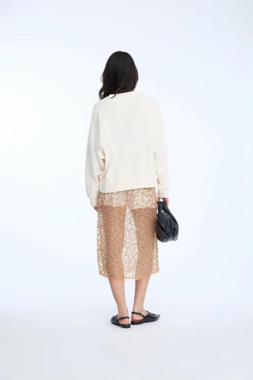 Munthe Sweater Embroidery  (NAKOA-54CREME) - UNO Knokke