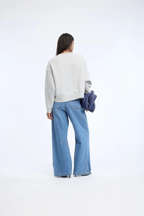 Munthe Sweater Embroidery  (NAKOA-80LIGHTGREY) - UNO Knokke