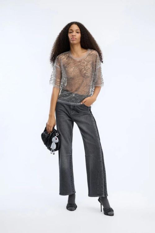 Munthe Top Strass (VUN-48GUNMETAL) - UNO Knokke