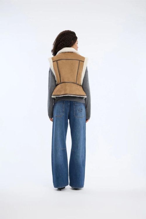 Munthe Waistcoat Mouton (VIGOR-38NATURE) - UNO Knokke
