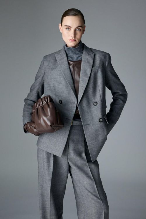 Natan Pull Collar (ODYSSE-WOOLCASH-178ANTHRACTITE) - UNO Knokke