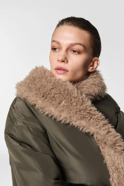 Nenette Bomber Long Sherling Reversible (PEPPA-0800) - UNO Knokke