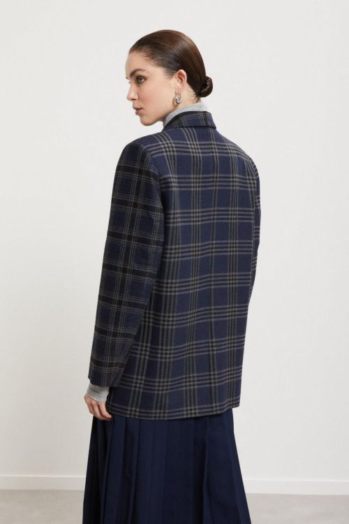 Ottodame Blazer Check Piercing (DG6184-Var.UNICA) - UNO Knokke
