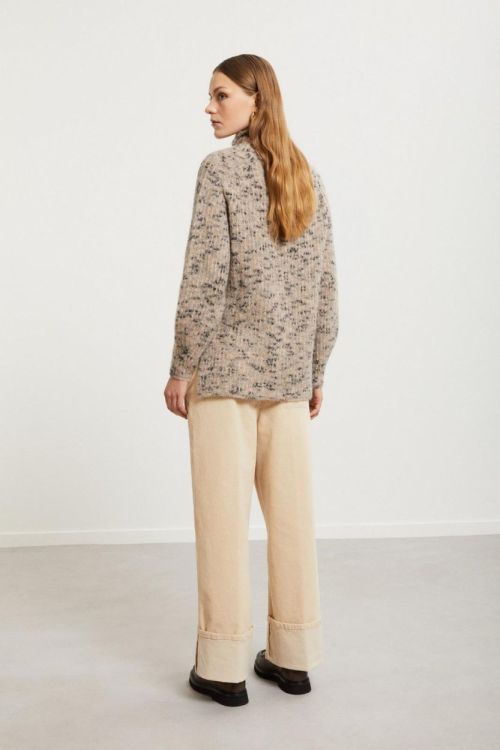 Ottodame Pant Velvet (DP9880-ECRU) - UNO Knokke