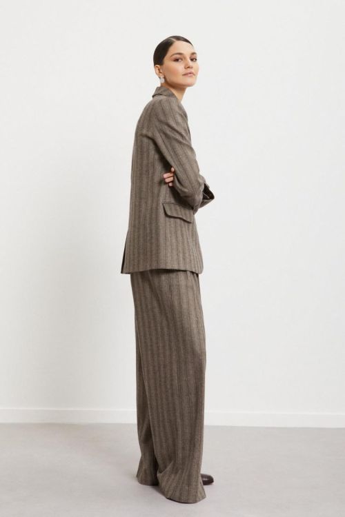 Ottodame Pant Wide Stripe (DP9907-VARIANTEUNICA) - UNO Knokke