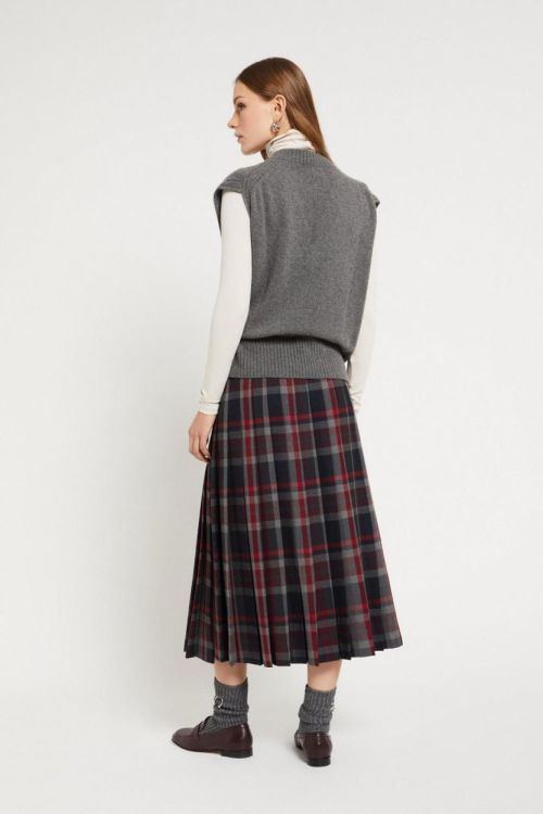 Ottodame Skirt Check (DN6250-VAR.UNICA) - UNO Knokke