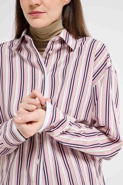 Our Sister Shirt Stripe (TOMLINSHIRT-PINK) - UNO Knokke