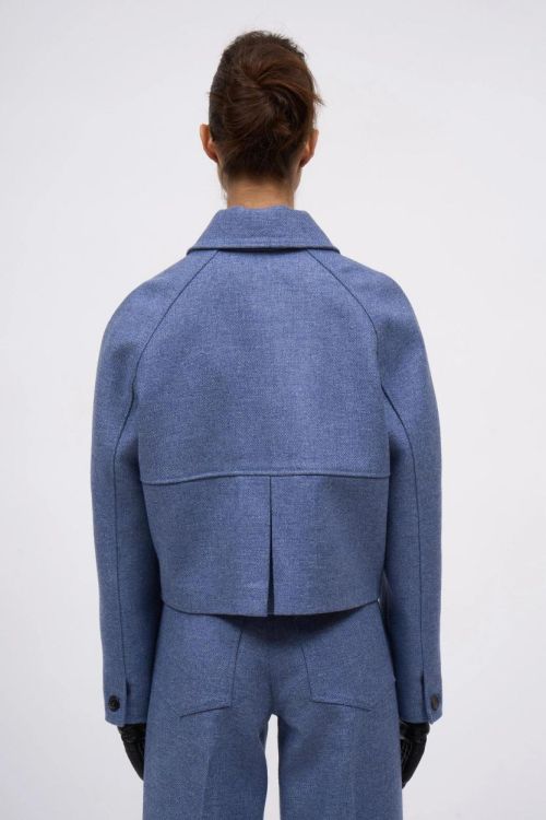 Paul & Joe Jacket Double Breasted (YTAMBOUR-INDIGO) - UNO Knokke