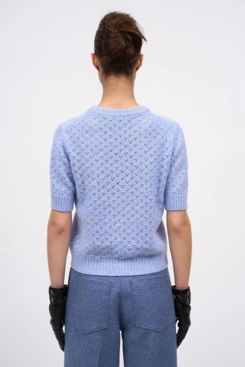 Paul & Joe Pull Short Sleeve Ajour  (YGINGER-BLEU) - UNO Knokke
