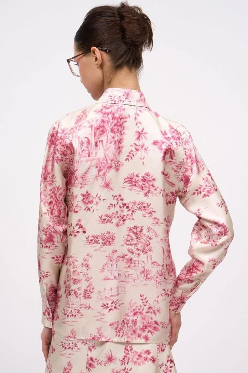 Paul & Joe Shirt Silk Jardin (YGARDENIA-ROSE) - UNO Knokke