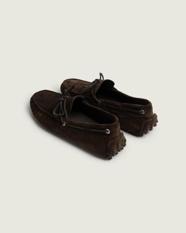 POSA Driving Shoe (PM58DRIVINGSHOE-DARKBROWN201) - UNO Knokke