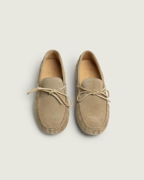 POSA Driving Shoe (PM58DRIVINGSHOE-TAUPE102) - UNO Knokke