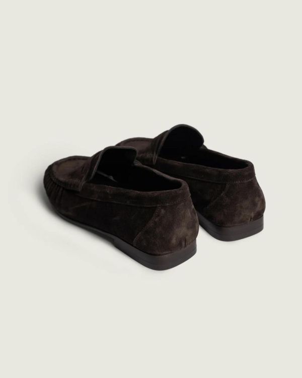 POSA Moccassin Loafer (PENNYWRINKLE-DARKBROWN) - UNO Knokke
