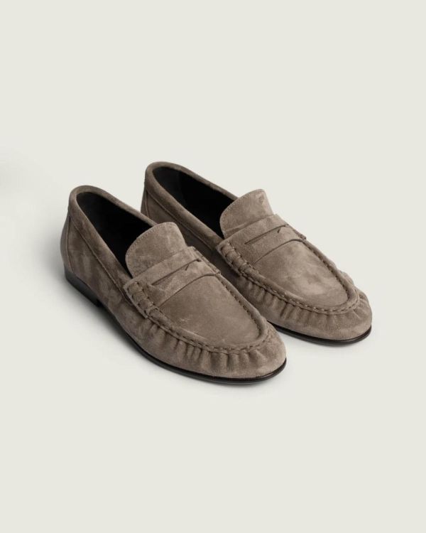 POSA Moccassin Loafer (PENNYWRINKLE-DRIZZLE) - UNO Knokke