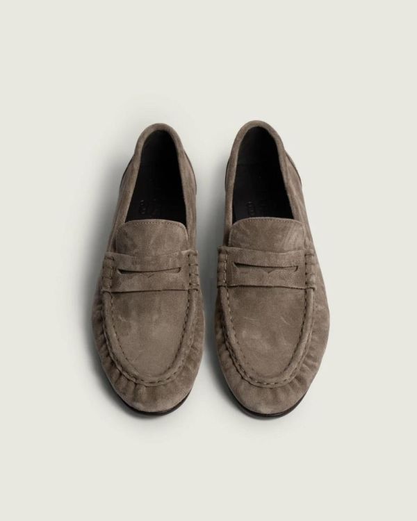 POSA Moccassin Loafer (PENNYWRINKLE-DRIZZLE) - UNO Knokke