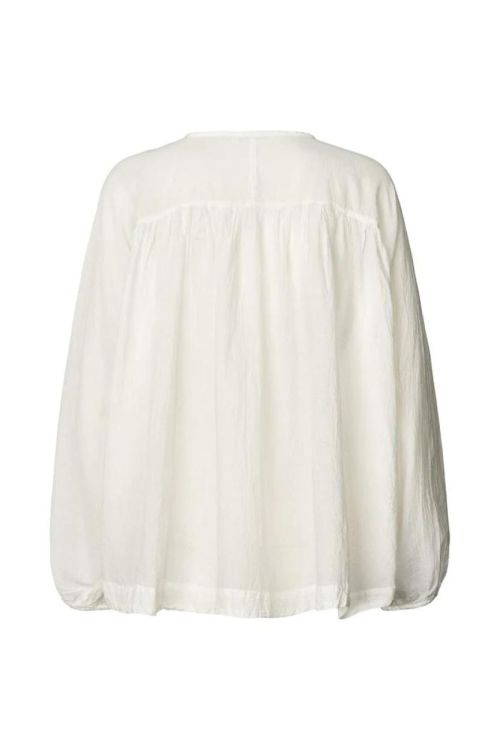Rabens Saloner Shirt Cotton Smog (ROXY-WHITE) - UNO Knokke