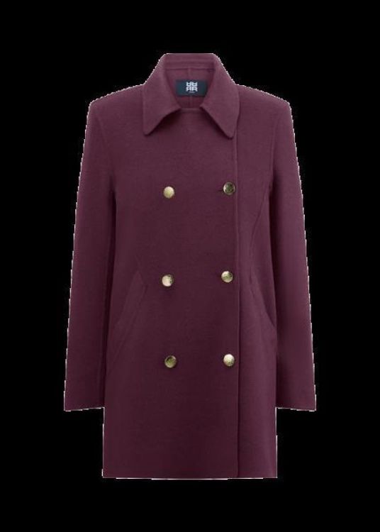 Riani Coat Button Caban (572220-3886-346MORELLO) - UNO Knokke