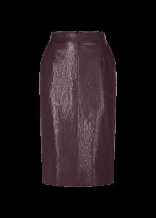 Riani Skirt Eco Leather (574080-4329-346MORELLO) - UNO Knokke