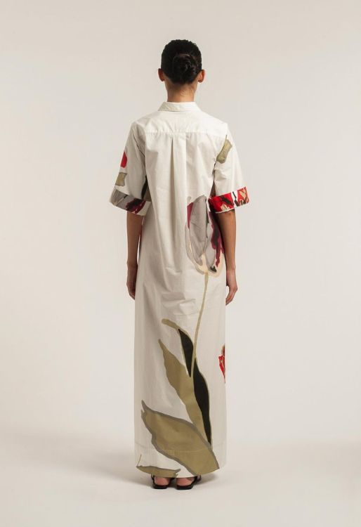 Sara Roka Dress Long Tulips (BRIELLA-S1Q1536-258) - UNO Knokke