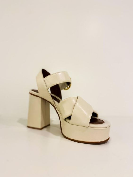 See By Chloé Shoes Sandaal Hak Ecru (SB36033A-19060) - UNO Knokke