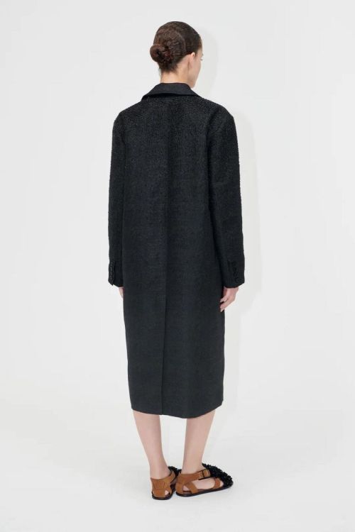 Stine Goya Coat Beaded Jacquaert (C0182379-BLACK) - UNO Knokke