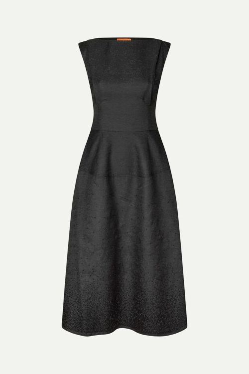 Stine Goya Dress Beaded Jacquaert (D1092379-BLACK) - UNO Knokke