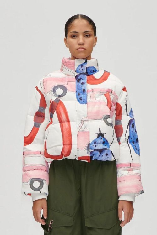 Stine Goya Printed Puffer (J0572424-CAMPSTINEGOYA) - UNO Knokke