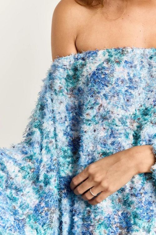 Studio Clique Dress Fringes Monet (GIANNE-AQUAREL) - UNO Knokke