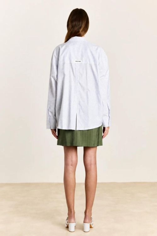 Studio Clique Shirt Fine Check (LULU-BLUECHECK) - UNO Knokke